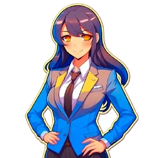 👩‍✈️ emoji Лучший бот ➡️ @good_biznesbot Telegram sticker 17 of 54