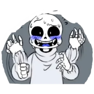 Sticker from Санс