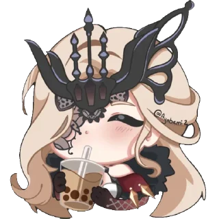 🌸 emoji Mommy Senyora Telegram sticker 6 of 17