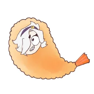 🍤 emoji Колеттка-котлетка Telegram sticker 16 of 41