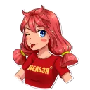 😜 emoji EverlastingSummer Telegram sticker 16 of 19