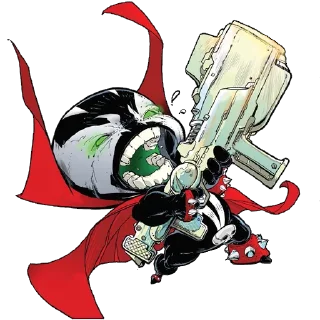 🤬 emoji Spawn Telegram sticker 5 of 11