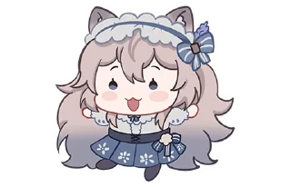 🐈 emoji Мяути без текста @stickers_vk Telegram sticker 11 of 49