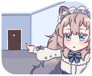 😤 emoji Мяути без текста @stickers_vk Telegram sticker 18 of 49