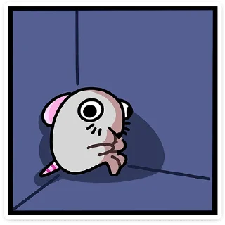 Sticker from Крысюк без текста @stickers_vk