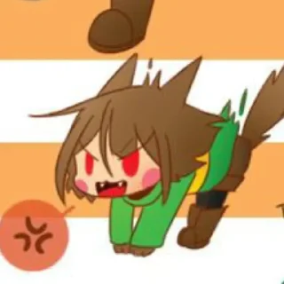 😠 emoji Чара) Telegram sticker 15 of 92