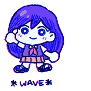 👋 emoji омори Telegram sticker 8 of 47