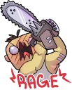😤 emoji DbD Telegram sticker 9 of 45