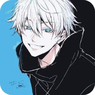 🌟 emoji Годжо Сатору by:@Q_Q_what Telegram sticker 10 of 41