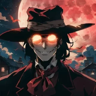😈 emoji Hellsing 👄 Telegram sticker 8 of 10