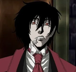 🤠 emoji Hellsing 👄 Telegram sticker 6 of 10