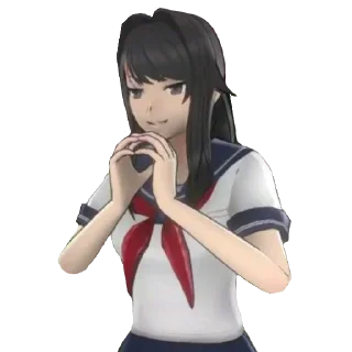Sticker from Ayano (Yandere Simulator)