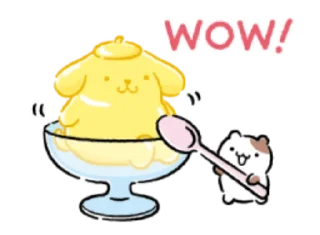 🍮 emoji ᨦ  @kspei  𝅄   ࣪  cinnamon  ◯ Telegram sticker 14 of 18