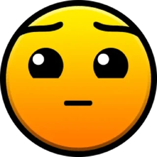 Sticker from Geometry dash