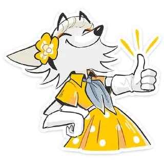 👍 emoji Амели без текста @TgSticker Telegram sticker 7 of 49