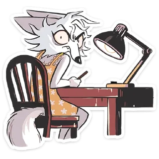 😠 emoji Амели без текста @TgSticker Telegram sticker 10 of 49