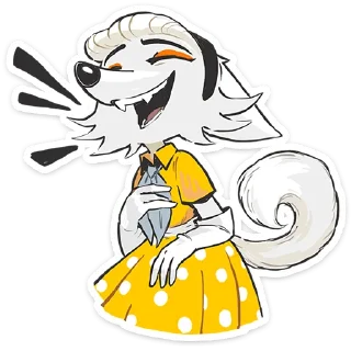 Sticker from Амели без текста @TgSticker