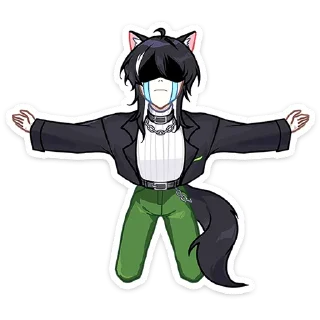 😭 emoji Рен 2 без текста @TgSticker Telegram sticker 10 of 49