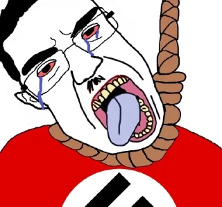 Sticker from Nazi