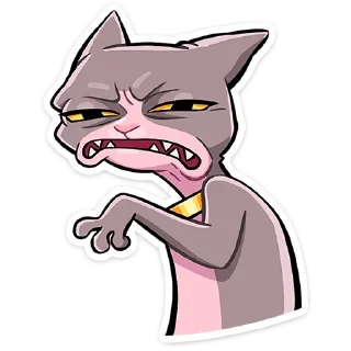 🥴 emoji Клео 2.0 :: @stickroom Telegram sticker 17 of 48
