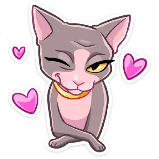 😉 emoji Рамзес и Клео Telegram sticker 1 of 44