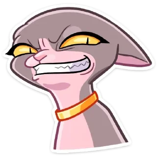 😈 emoji Рамзес и Клео Telegram sticker 7 of 44