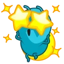 🤩 emoji Lightning Bud Telegram sticker 23 of 30