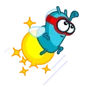 🦸‍♂️ emoji Lightning Bud Telegram sticker 9 of 30