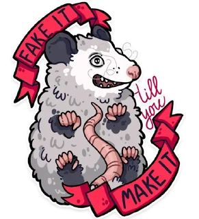 ☠️ emoji awesomepossum (@kotypic) Telegram sticker 19 of 30