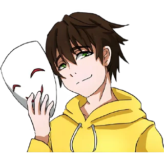 😊 emoji Архангел-кун @Nyasticks Telegram sticker 23 of 41