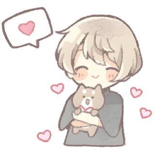 Sticker from Повседневный кун @nyasticks
