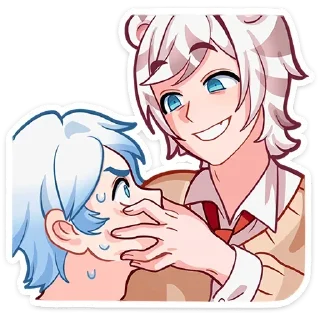 🤐 emoji БОЛЬШЕ СТИКЕРОВ В 
ТГ: @FreeSticc Telegram sticker 8 of 48