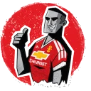 👍 emoji Manchester United Telegram sticker 7 of 15