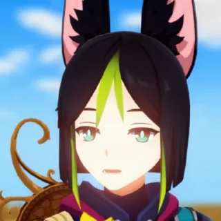😒 emoji тигнари Telegram sticker 10 of 31