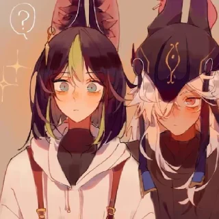🥰 emoji * :ﾟ･✧Тигнари✧･ﾟ:* Telegram sticker 7 of 30
