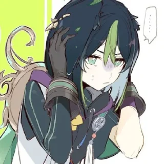 😠 emoji * :ﾟ･✧Тигнари✧･ﾟ:* Telegram sticker 6 of 30