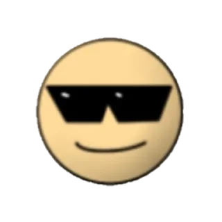 😎 emoji fool alone Telegram sticker 12 of 24