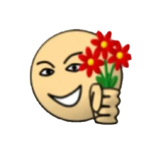 💐 emoji fool alone Telegram sticker 6 of 24