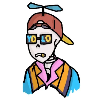 😟 emoji Fresh!Sans Telegram sticker 2 of 16