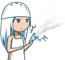 🎉 emoji Salt Girl Shio :: @line_stickers Telegram sticker 13 of 40