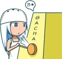 💰 emoji Salt Girl Shio :: @line_stickers Telegram sticker 19 of 40