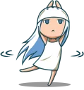 🙃 emoji Salt Girl Shio :: @line_stickers Telegram sticker 9 of 40