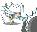 😤 emoji Salt Girl Shio :: @line_stickers Telegram sticker 15 of 40