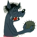 😭 emoji WOLF by @sinnerinside Telegram sticker 12 of 16