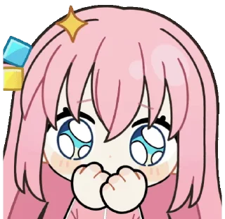 🤩 emoji Bocchi the rock! like @muzimi2 Telegram sticker 24 of 51
