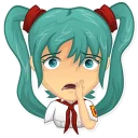 😨 emoji Everlasting Summer Telegram sticker 15 of 44