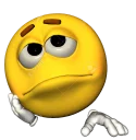 😩 emoji do you think i give a heck Telegram sticker 5 of 36