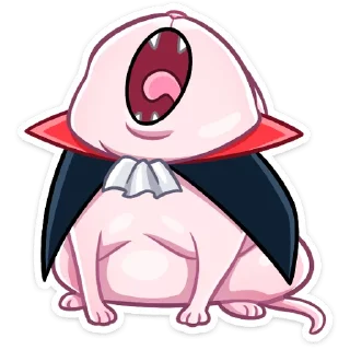 😮 emoji Вампир Рамзес (@TgSticker) Telegram sticker 8 of 48