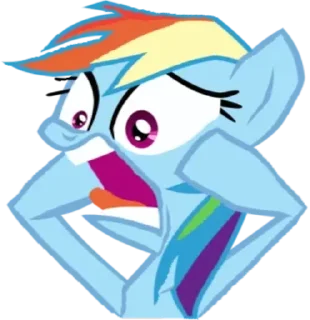 😱 emoji Жмых MLP Telegram sticker 16 of 41