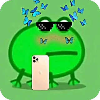 👓 emoji Жабкя @bythemesBot Telegram sticker 10 of 11